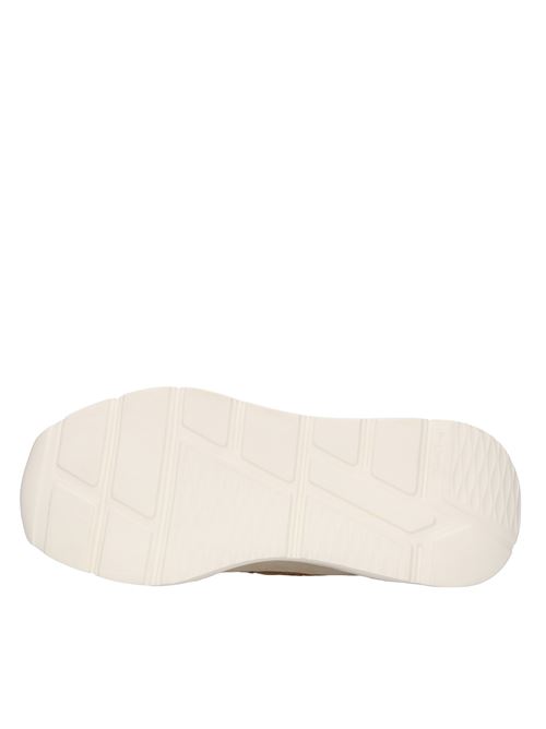 Sneakers in pelle e tessuto D.A.T.E. | FUGA METHODBEIGE